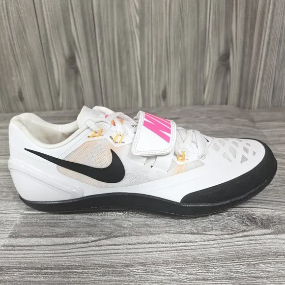 Nike Zoom Rotational6White/Black Track &amp; Field Throwing Shoes-Men’s Size 10.5NEW