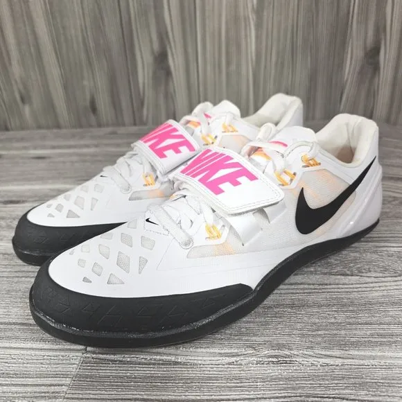 Nike Zoom Rotational6White/Black Track &amp; Field Throwing Shoes-Men’s Size 10.5NEW