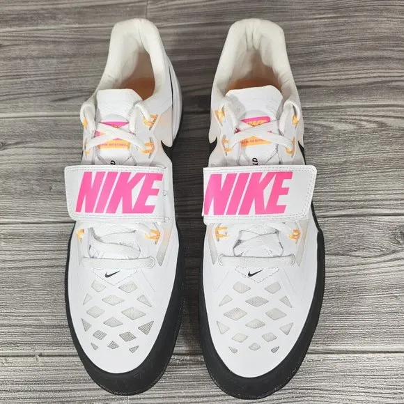 Nike Zoom Rotational6White/Black Track &amp; Field Throwing Shoes-Men’s Size 10.5NEW