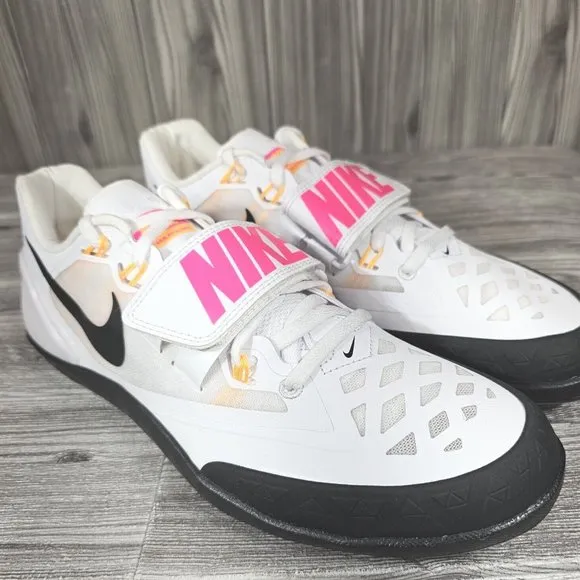 Nike Zoom Rotational6White/Black Track &amp; Field Throwing Shoes-Men’s Size 10.5NEW