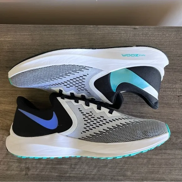 Nike Zoom Winflo 6 Hyper Jade Gray Women's Sneaker Size 11 #760