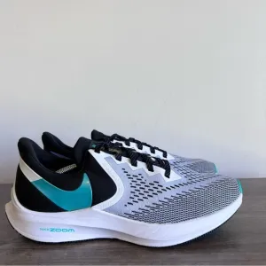 Nike Zoom Winflo 6 Hyper Jade Gray Women's Sneaker Size 11 #760