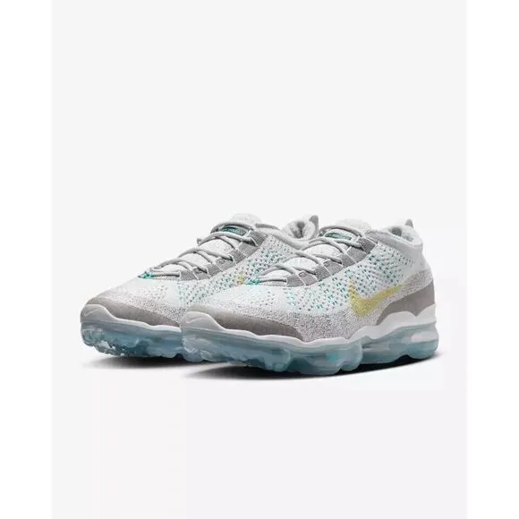 Nike Air VaporMax 2023 Flyknit DV1678-011 Mens US 8.5 White Running Shoes TF3225