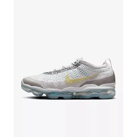 Nike Air VaporMax 2023 Flyknit DV1678-011 Mens US 8.5 White Running Shoes TF3225