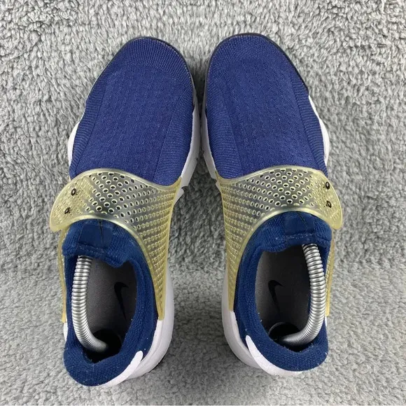 Nike sock dart Midnight Navy Mens 8‎ Shoes Blue White Slip On Athletic Sneakers