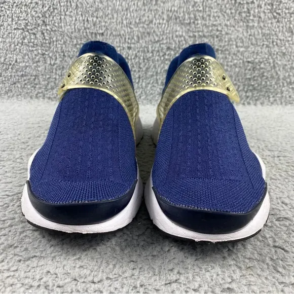 Nike sock dart Midnight Navy Mens 8‎ Shoes Blue White Slip On Athletic Sneakers