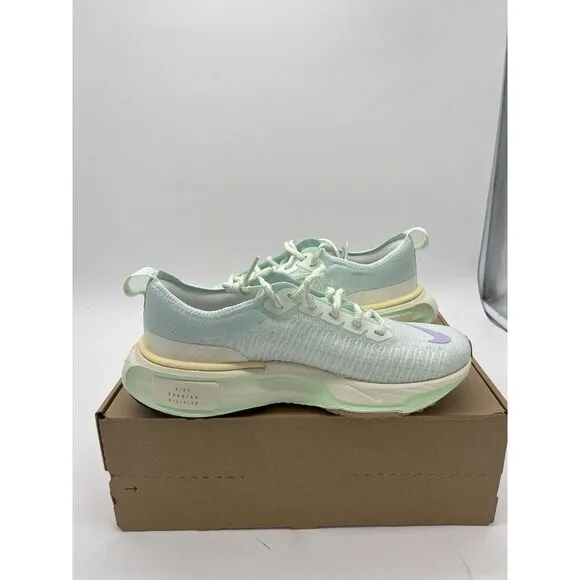 Nike ZoomX Invincible Run FK 3 Flyknit Barely Green Shoes HF5729-391 Womens 9.5