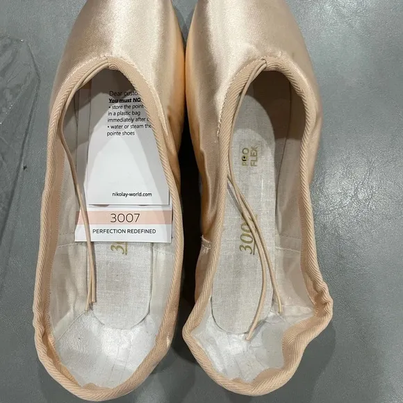 Nikolay 3007 Pro Flex Pointe Shoes 5.5 NWT Ballet