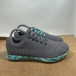 NO BULL Women Size 7.5 Grey SuperFabric Trainers Running Shoes