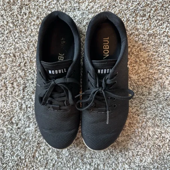 NOBULL Black and White Workout Trainers Sneakers Size Mens 9.5 / Womens 11