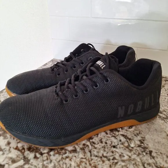Nobull Superfabric Sneakers Cross Fit Shoes Men's Size 12.5 Black