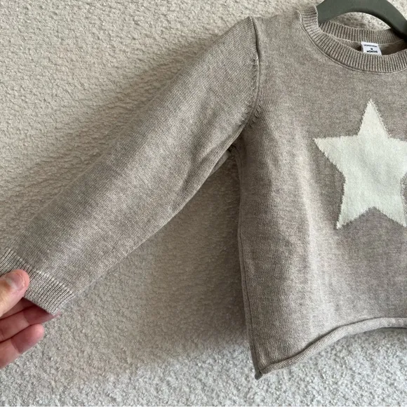 Nordstrom NWT Infant Baby Star Intarsia Pullover &amp; Pants‎ Set Size 18 Months