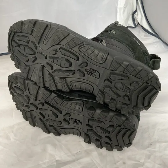 North Face Chilkat Nylon Triple Black Waterproof Winter Boots Men’s Size 11