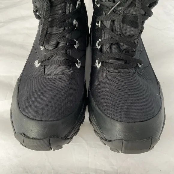 North Face Chilkat Nylon Triple Black Waterproof Winter Boots Men’s Size 11