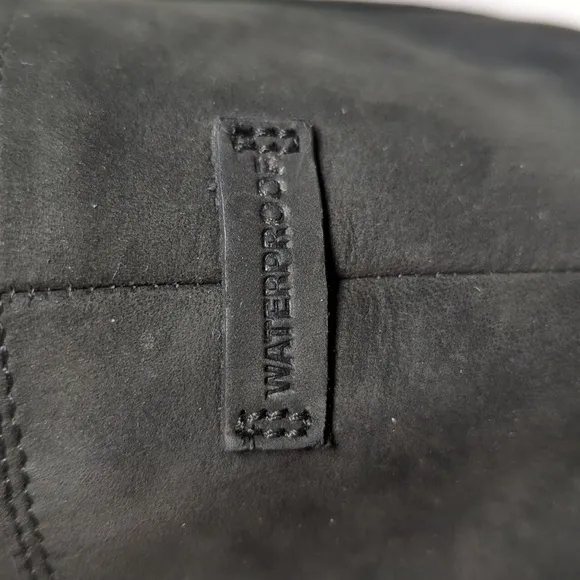 Northface Camryn II Tall black leather boot women's size 7 EU 38