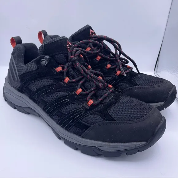 Nortiv8 women hiking outdoor breathable mesh suede sneaker shoes Size 11