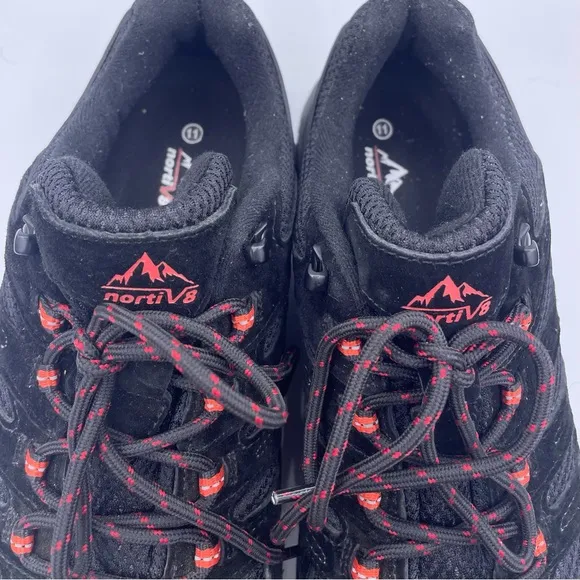 Nortiv8 women hiking outdoor breathable mesh suede sneaker shoes Size 11