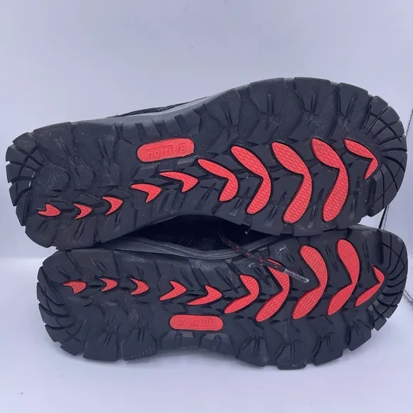 Nortiv8 women hiking outdoor breathable mesh suede sneaker shoes Size 11