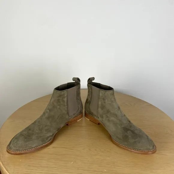 NWOB Jenni Kayne Suede Laurel Chelsea Boot Womens 38 8 Boho Western Regency Lux
