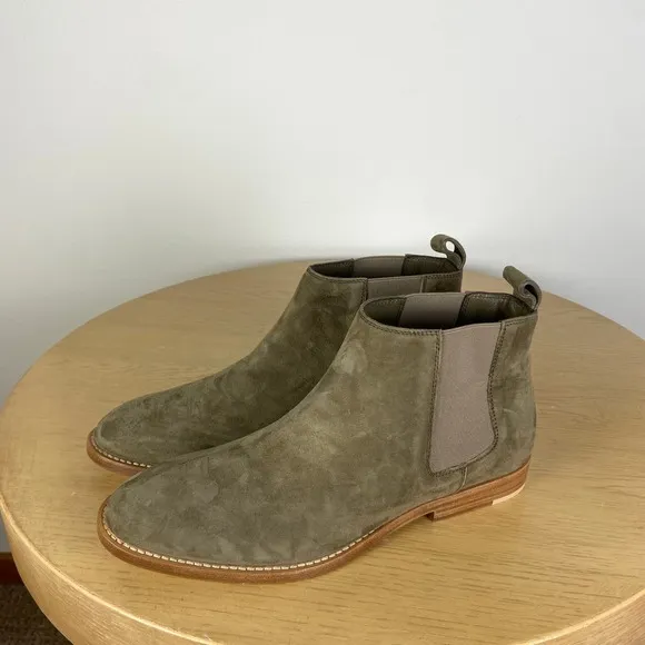 NWOB Jenni Kayne Suede Laurel Chelsea Boot Womens 38 8 Boho Western Regency Lux