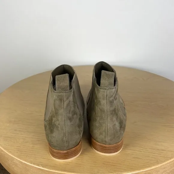 NWOB Jenni Kayne Suede Laurel Chelsea Boot Womens 38 8 Boho Western Regency Lux