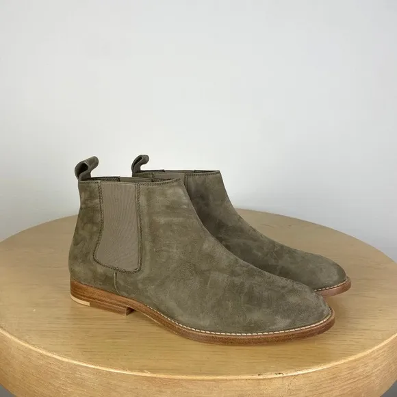 NWOB Jenni Kayne Suede Laurel Chelsea Boot Womens 38 8 Boho Western Regency Lux