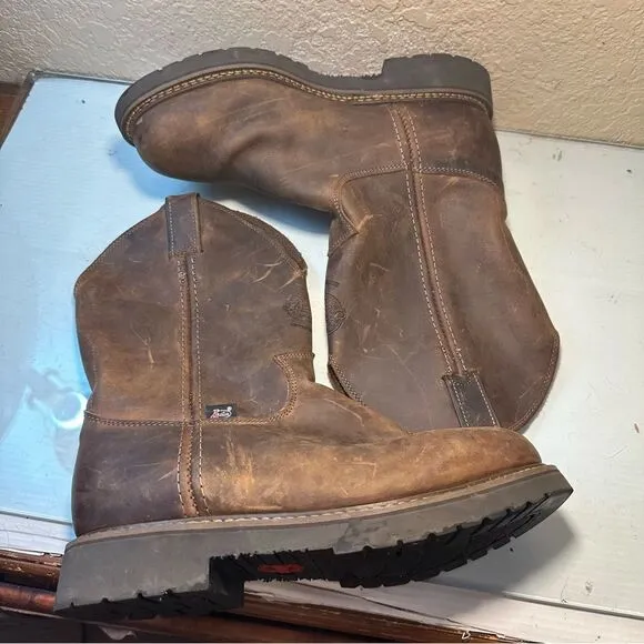 NWOB Justin Original Work Boots The Balusters Pull-On Bay Gaucho by Justin J-Max