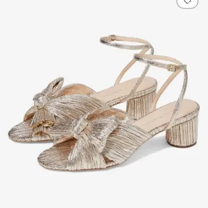 NWOB Loeffler Randall Gold Women's Sandals