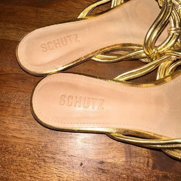 NWOB Schutz Soffy Flat Sandal
