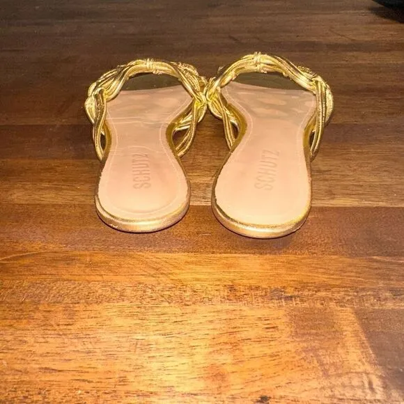 NWOB Schutz Soffy Flat Sandal