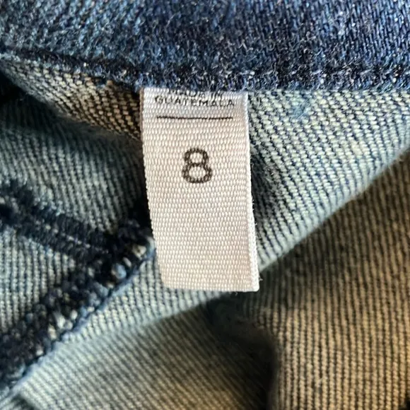 NWOT Ann Taylor Sculpting High Rise Sailor Crop Wide Leg Jeans in Indigo