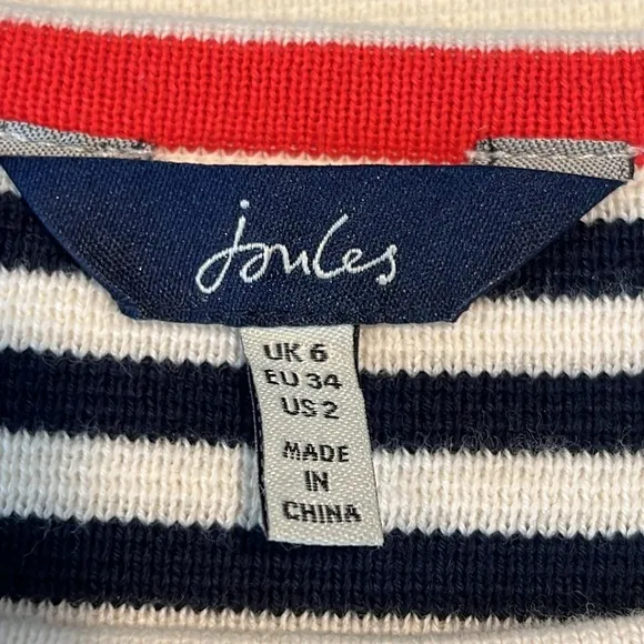 NWOT Joules Uma Milano Stitch Jumper
