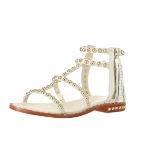 NWT ASH 'POWER' Studded Flat Gladiator Sandal, Size 35 EU