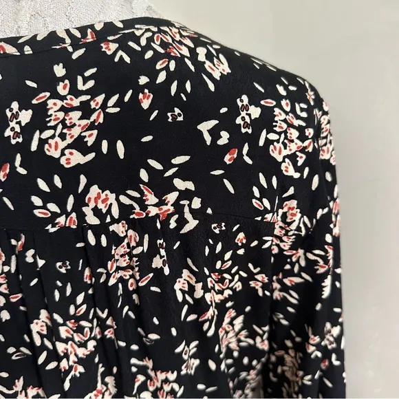 NWT BA&amp;SH Floral Vlada Shift Dress sz 3 Large