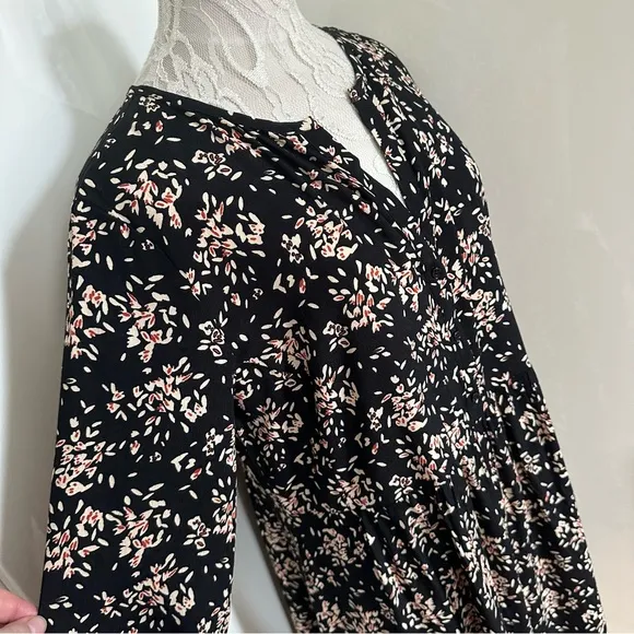 NWT BA&amp;SH Floral Vlada Shift Dress sz 3 Large