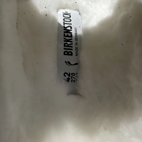 NWT! BIRKENSTOCK Arizona Fur lined!