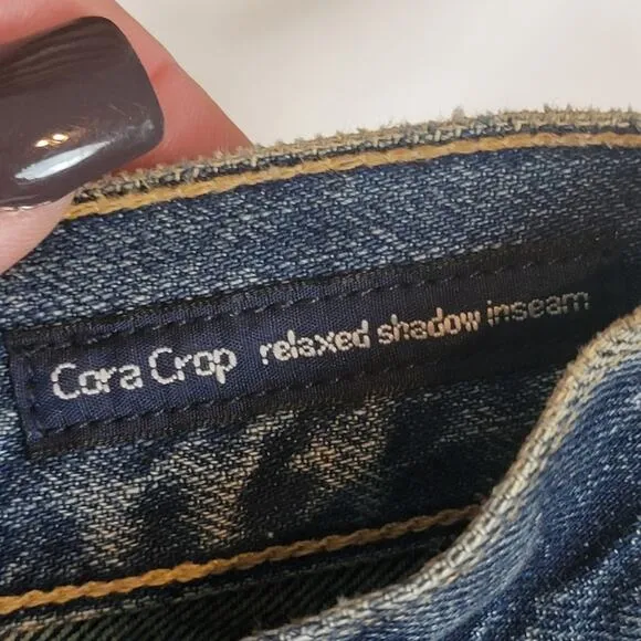 NWT Citizens of Humanity Cora Cropped Shadow Inseam in Livingston, Sz 27