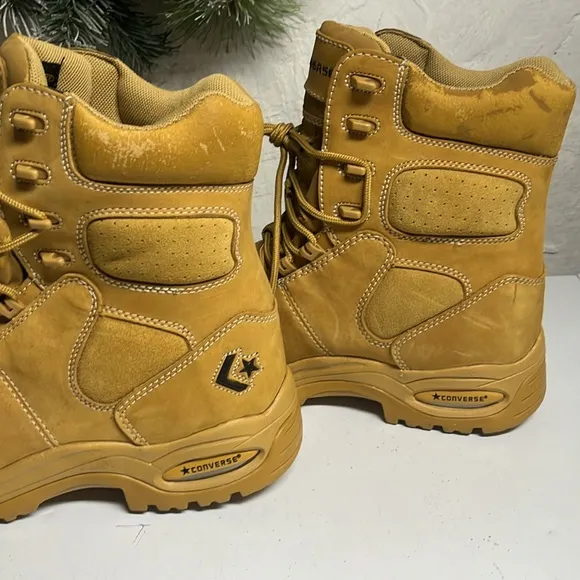NWT Converse Desert Tan Combat Composite Toe Industrial Boots C6900