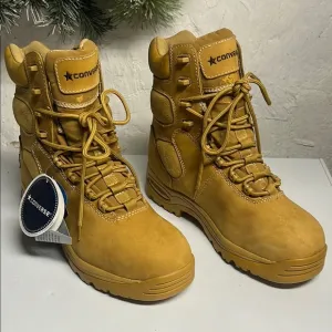 NWT Converse Desert Tan Combat Composite Toe Industrial Boots C6900