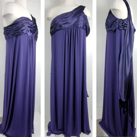 NWT Davids Bridal one strap formal prom dress