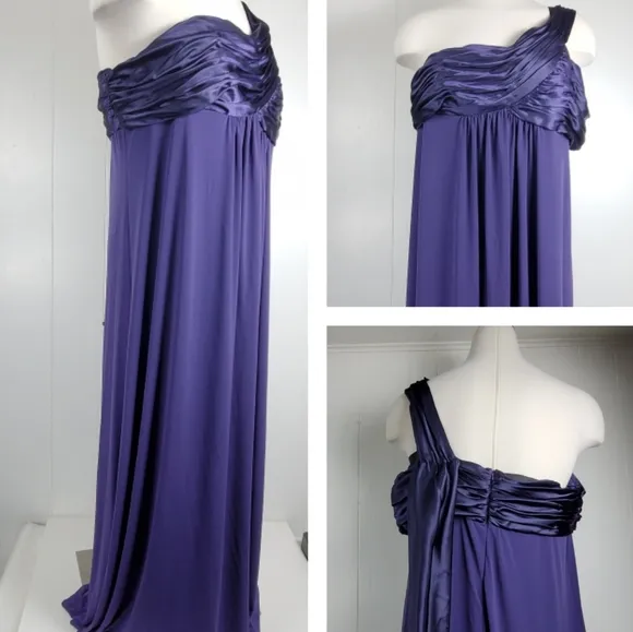 NWT Davids Bridal one strap formal prom dress