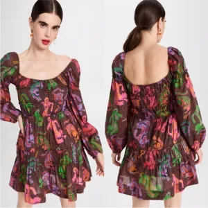 NWT Farm Rio Wild Leopards Dress XS