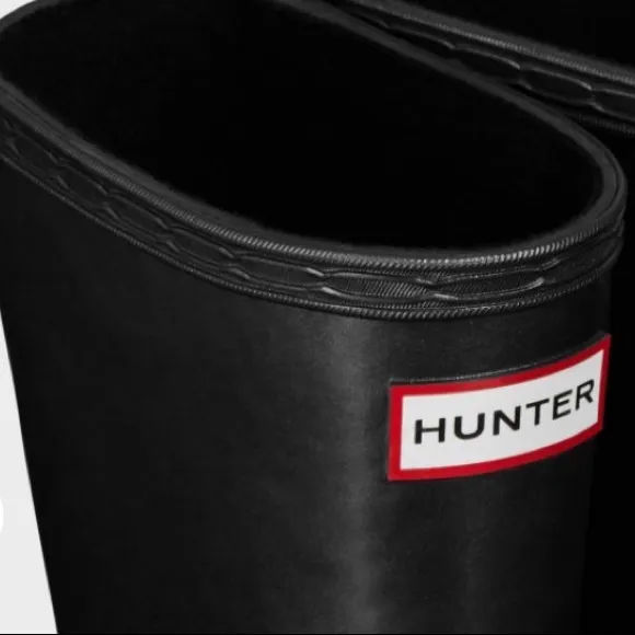 NWT Hunter Kids 1st Classic Black Nebula Rain Boot