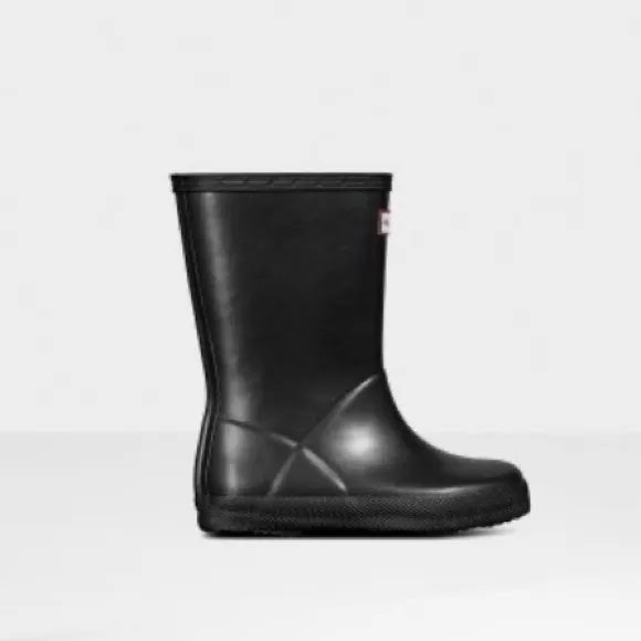 NWT Hunter Kids 1st Classic Black Nebula Rain Boot