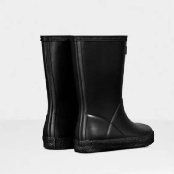 NWT Hunter Kids 1st Classic Black Nebula Rain Boot