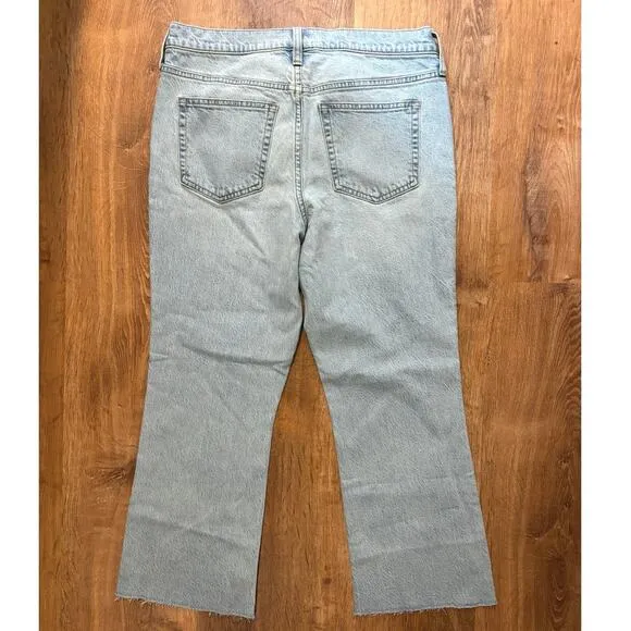 NWT J.Crew 9” Demi Boot Crop Jeans In Ashland Wash Size 29
