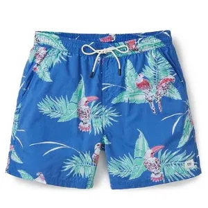 NWT Katin Men's Blue Paradise Volley Swim Beach Shorts Size Medium