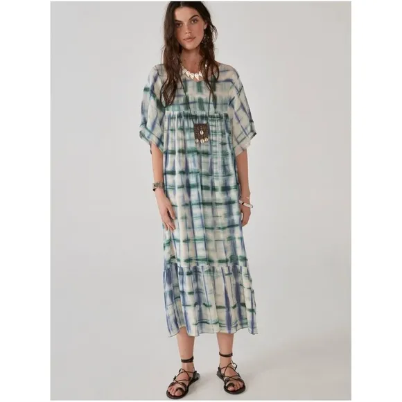 NWT Maison Hotel Lola Dress - Yucatec