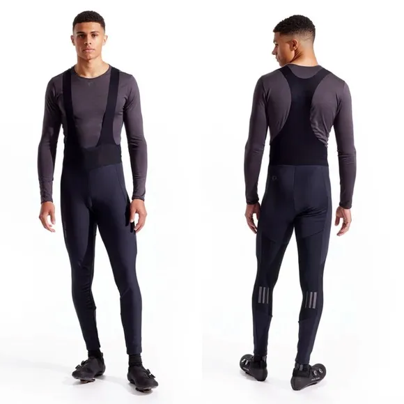 NWT Pearl Izumi Men's AmFIB Bib Tights BlackCycling Pants