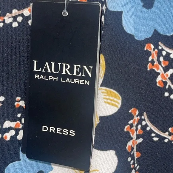 NWT Ralph Lauren Black and White Sleeveless Midi Sundress